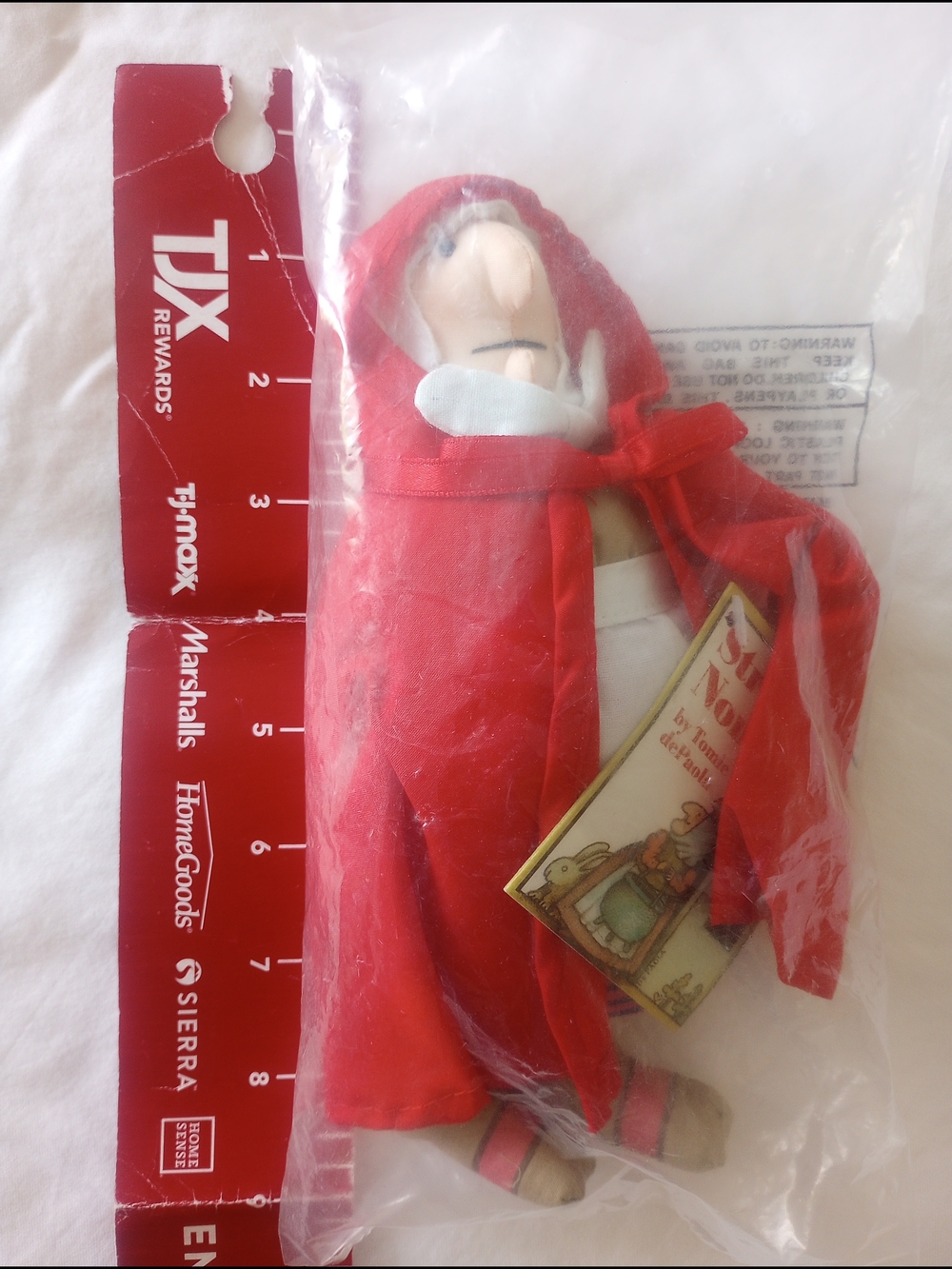 Mini Strega Nona Plush Doll Tomie de Paola 7" Grandmother Witch